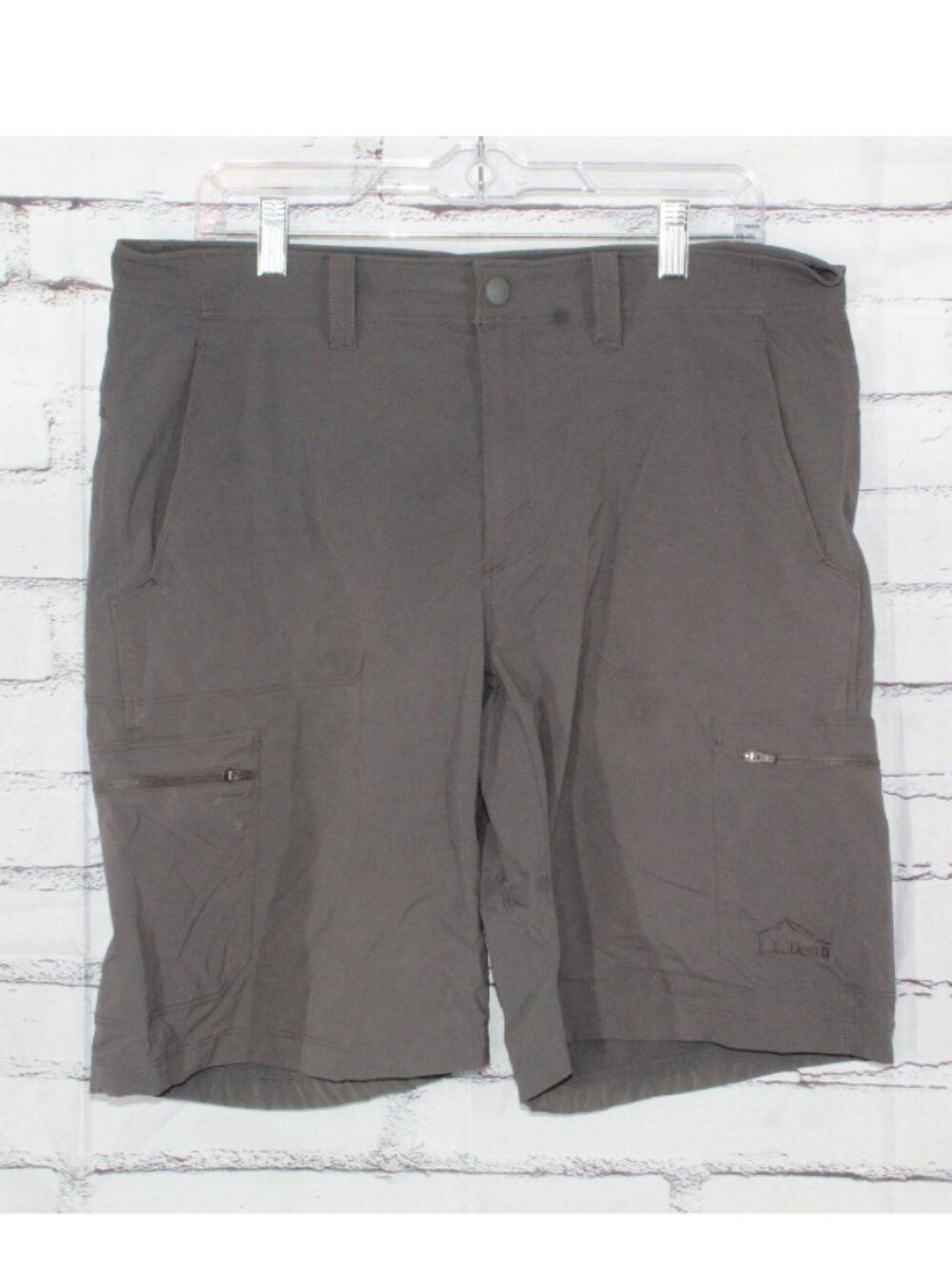LL Bean Cresta Carbon Navy Men’s Hiking Shorts Outdoors Gorpcore Size 34W